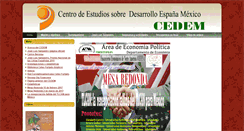 Desktop Screenshot of cedem.org