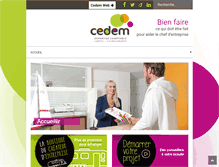 Tablet Screenshot of cedem.com